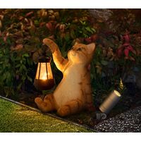 セトクラフト SR-8002 ソーラーオーナメント(CAT)トラ 1個（直送品）