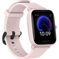 アマズフィット(Amazfit) スマートウォッチ 腕時計 Bip U Pro ピンク ウェアラブル SP170026C06（直送品）
