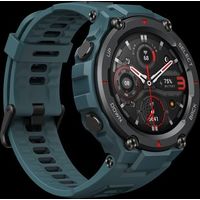 アマズフィット(Amazfit) スマートウォッチ 腕時計 T-Rex Pro ブルー ウェアラブル SP170036C04（直送品）