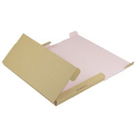 ヤマニパッケージ ポスティングボックス 25H ピンク 100枚(50×2) EE-685 1ケース(100枚入(50枚×2袋))（直送品）