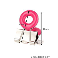ベロス ドーナツクリップ ローズピンク DCD-11RP 1セット(1個×30)