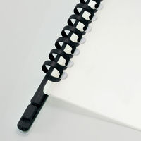 リヒトラブ スライドリング 表紙 B5 クリスタル F-3122シロ 1セット(1枚×50)