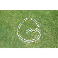 グリーンテクノ21 グラウンド用リサイクル白線 パウダー 20kg 1個