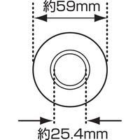 ジョインテックス FAX感熱記録紙B4 1in×30m×6本 A231J-6　3箱（直送品）