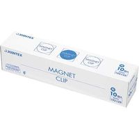 ジョインテックス マグネットクリップ大 青 10個 B040J-B10 1セット(3箱)（直送品）