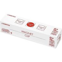 ジョインテックス マグネットクリップ中 赤 10個 B145J-R10 1セット(3箱)（直送品）