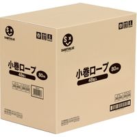 ジョインテックス ひも 小巻ロープ5mm×80m白48巻 B175J-48 1箱（直送品）