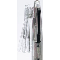 ジョインテックス 多色ボールペン透明 3色 10本 H038J-3C10 1セット(1箱×3)