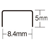 マックス ホッチキス針NO.10-1M 1000本 20個 MS91187　1箱（直送品）