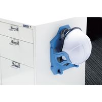 ミドリ安全 ヘルメットハンガー SCキーパー2 ブルー 1セット(30個)（直送品）