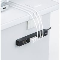 サンワサプライ USB2.0ハブ(10ポート) USB-2H1001BKN 1個（直送品）