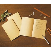 包む クラフトノート 無地 T9032 1セット(1冊×3)