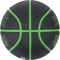 SPALDING（スポルディング） バスケットボール ストリートファントム ブラック×グリーン 7号球 84384Z 2球（直送品）