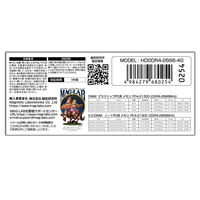 磁気研究所 DDR4 2666 デスクトップPC用メモリ4GB DIMM HDDDR4-2666-4G 1個