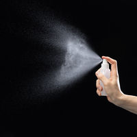 【スプレーボトル】 三宝化成 「現場のチカラ」 フィンガースプレーボトル 100ml 半透明 1本  オリジナル