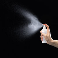 【スプレーボトル】 三宝化成 「現場のチカラ」 フィンガースプレーボトル 150ml 半透明 1本  オリジナル