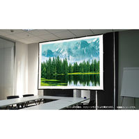 池商 折り畳み式プロジェクタースクリーン 120インチ RA-PSOT120L 1個