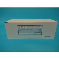 小林クリエイト 記録紙 10本入 TP-201C/TP058-18C 1箱(10本) 63-6537-94（直送品）