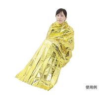 日本緑十字社 4層!防寒・防風金銀アルミシート 380395 1個 63-7051-44（直送品）