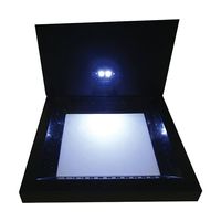 ジーネット LED付折り畳みルーペ GSL1047 1個 64-3266-26（直送品）