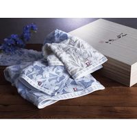 【ギフト包装】スタイレム瀧定大阪　はなしずか　バス・フェイスタオルセット（木箱入）　22-0139-076　1個（直送品）