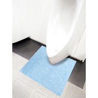 オカトー 使い捨てトイレマット 15枚入り 60×55cm トイレマット 使い捨て トイレ マット ピンク 367195 1個