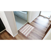 オカトー バスマット sofmore 45×60cm ピンク 373239 1個（直送品）