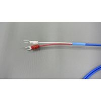スリーハイ 温度センサー【熱電対K】シースタイプ(クラス2 ガラス被覆5.0m)SUSシースφ3.2:100mm TH-8159-2 1本（直送品）