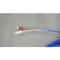 スリーハイ 温度センサー【熱電対K】シースタイプ(クラス2 ガラス被覆3.0m)SUSシースφ10:100mm TH-8196 1本（直送品）