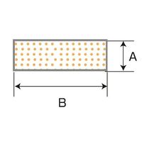 スリーハイ シリコンスポンジ角紐 15mm×30mm 3m SH15-30-3 1本 64-3428-06（直送品）