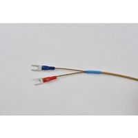 スリーハイ 温度センサー【熱電対K】デュープレックス(先端溶接)タイプ(クラス2 シリカガラス被覆) TH-8292-2 1本（直送品）