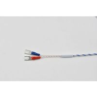 スリーハイ 温度センサー【熱電対K】デュープレックス(先端溶接)タイプ(クラス1 ガラス被覆) TH-8398-2 1本（直送品）