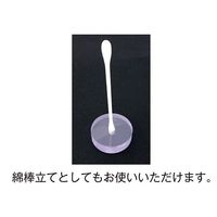 サンプラテック フワッとめんぼう 透明 28634 1個 64-3696-32（直送品）