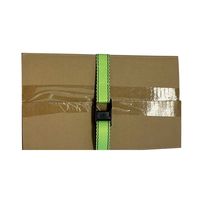 アークランズ WIZ’A 荷締めベルト 幅25mmx長さ1m 2個入り WZNDー01WG 1セット(10個:2個×5箱)（直送品）