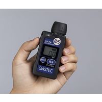 ガステック 装着形硫化水素検知警報計 コード付属なし+試験成績書 HS-7A+ 1式 64-3949-80（直送品）