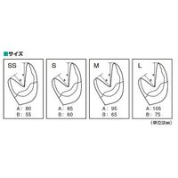 サンプラテック アラミドカマレナイーネ(マウス保定グローブ) SS 27875 1個 64-3680-38（直送品）