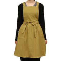 サーケル ドレスエプロン MOSS 17641 1箱（6枚入） 不二貿易（直送品）