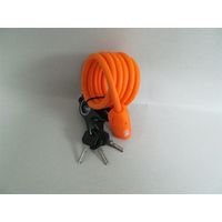 ULAC ネオケーブルロック Y10 BAUHAUS オレンジ OR 1個（直送品）