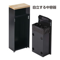 テラモト サニタリースリムボックス アーバングレー 8L DS2393008 1台（直送品）