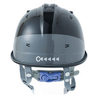 中国産業 0380C's CLUBリフレクションスケルトンバイザーヘルメットC1型シルバーF 0380-26-F 1個（直送品）