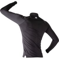 中国産業 1650C's CLUBハーフジップ長袖ポロシャツクロM 1650-19-M 1枚（直送品）