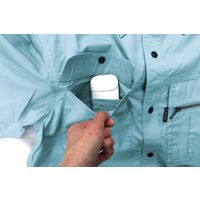 中国産業 2501CUC長袖シャツグリーンL 2501-30-L 1枚（直送品）