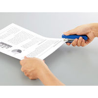 コクヨ ステープラー 20枚とじ 100本装填 10号針 青 SL-M11-50NB 1セット(5個)（直送品）