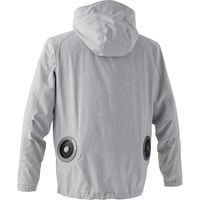 中国産業 1868C's CLUBWZ・メランジフードジャケット杢シルバーM 1868-122-M 1枚（直送品）