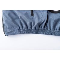 中国産業 1862C's CLUBWZ・メランジフードベスト杢シルバーXXL 1862-122-XXL 1枚（直送品）