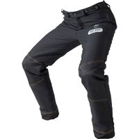 中国産業 9555HOP-SCOTPROTECTIVEパンツブラックxイエローL 9555-134-L 1本（直送品）