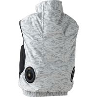 中国産業 9162HOP-SCOTWZ アルミコーティング・迷彩ベストタイガー迷彩ホワイトXL 9162-130-XL 1枚（直送品）