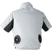 中国産業 9177HOP-SCOTWZ アルミコーティング・半袖ジャケットシルバーXL 9177-26-XL 1枚（直送品）