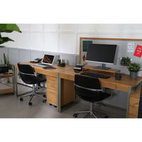 ICHIBA ドリップ デスク 幅1200×奥行600×高さ720mm DRT-3443NA 1台（直送品）