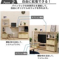 エイ・アイ・エス パインラック用 棚板 幅395×奥行300mm ナチュラル HZPR-S40 NA 1枚（直送品）